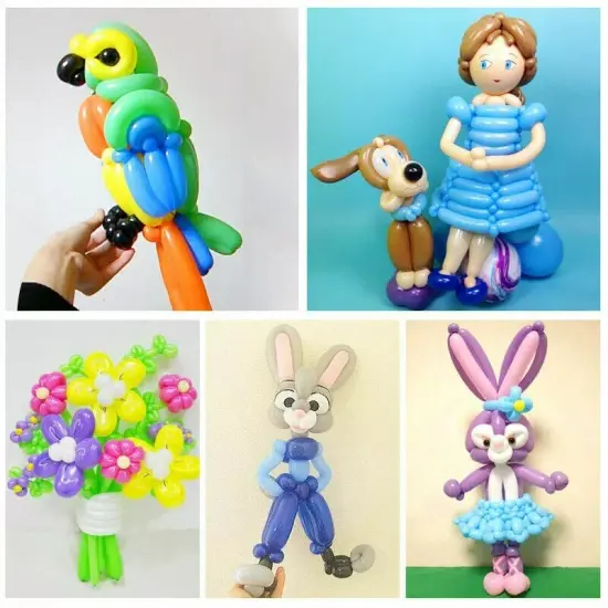 200pcs Party Long Animal Tying Making Balloons Twist Latex Balloon DIY Decor {4}