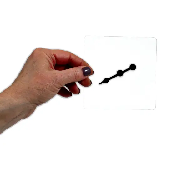 Transparent Spinners - 5 Per Set - 3 Sets {5}