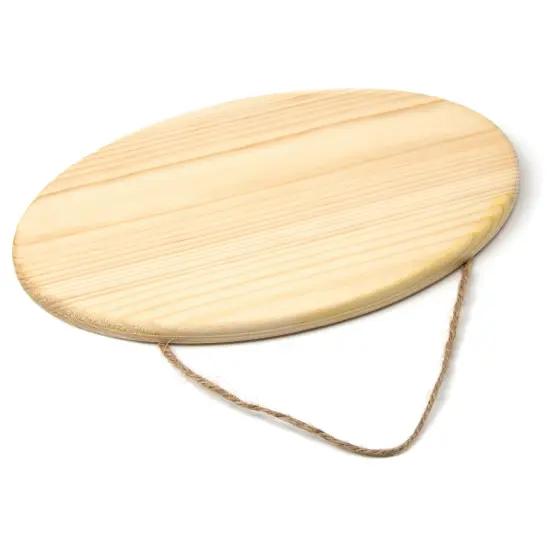 CousinDIY Unfinished Basic Wood Plaque-Natural {4}