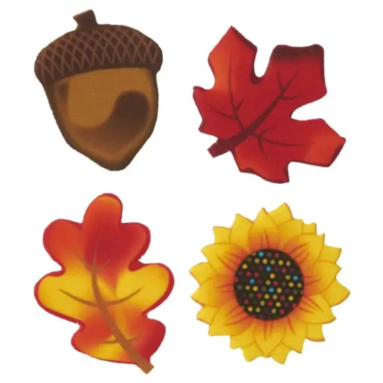 Fall Sweet D&eacute;cor&reg; Edible Decorations 12ct {1}