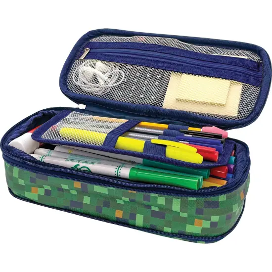 Pixels Pencil Case, Pack of 3 {4}