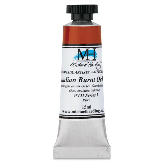 Michael Harding Artists Watercolor - Italian Burnt Ochre, 15 ml {1}
