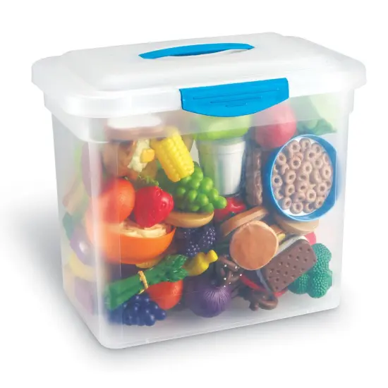 New Sprouts&reg; Classroom Play Food Set in Large Tote {2}