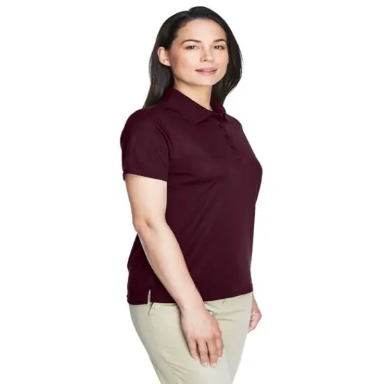 CORE365&reg; Women's Origin Performance Piqu&eacute; Polo Shirt &ndash; Moisture-Wicking, Comfortable Activewear for Work and Leisure Campus Gold {3}