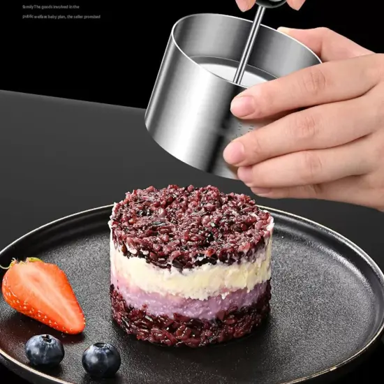Round Stainless Steel Cake Mousse Mold Ring {4}