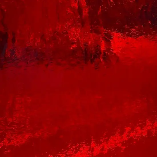 Dark Red Transparent COE 96 Fusible Glass Sheets / Mosaic Squares - 4 Pack {3}