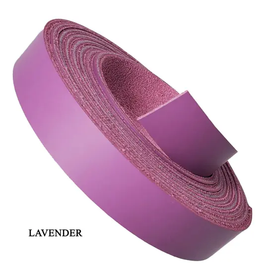 3/4 Inch Leather Strips Latigo 6-7oz (2.4 - 2.8 mm) up to 96" Long - Belts - Collars - Leashes - Purse Straps - Guitar Straps - Hat Bands {6}