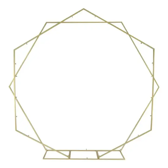 Wedding Arch Props Shaped Arch Geometric Shelf Party Stage Backdrop Flower Arch {4}
