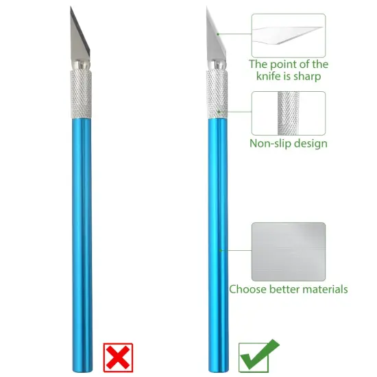 Professional 8 Pieces Gundam Car Model Tools Kit Modeler Basic Tools Craft Set Hobby Building Repairing and Fixing(A) {4}