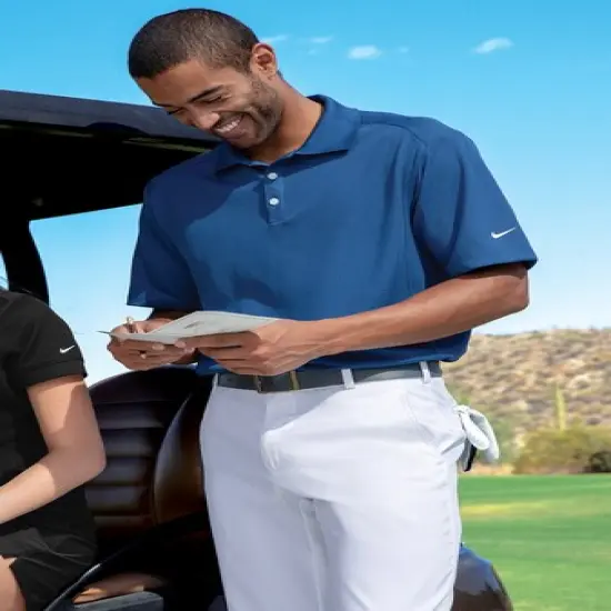 Nike&reg; Dri-FIT Classic Polo White {7}