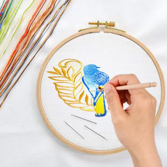 Tambour Hook with 3 Needles Tambour Embroidery Kit Tambour Crochet Hook Kits Sequin Beads Needle Set {5}