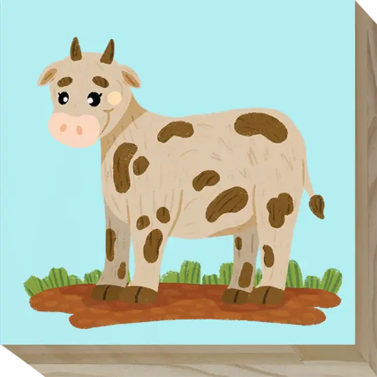 Farm Nursery Wood Wall D&eacute;cor Set {6}