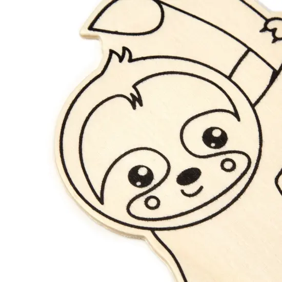 CousinDIY MDF Shape-Sloth {5}