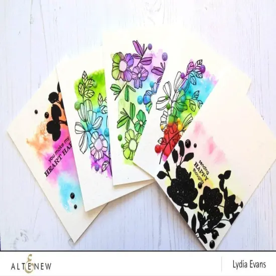 Green Fields Enamel Dots {4}