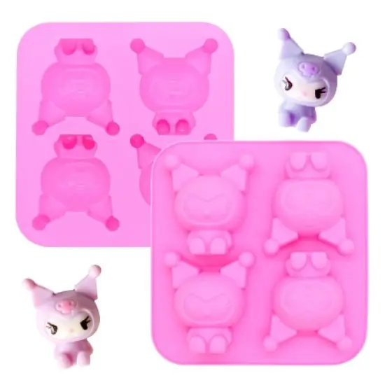 HK kitty Rabbit Friend silicone molds {5}