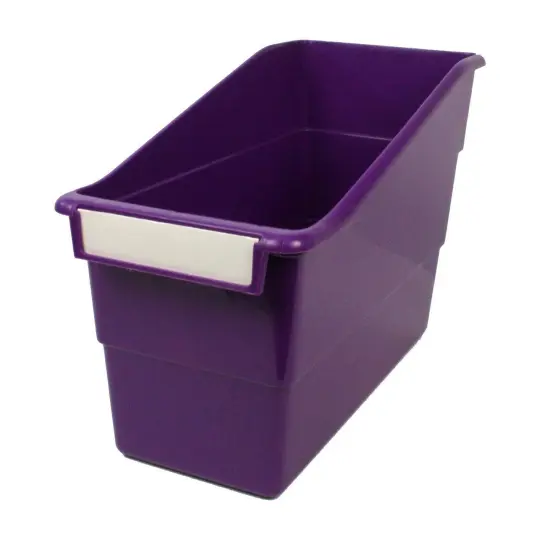 Tattle&reg; Shelf File, Purple, Pack of 6 {2}