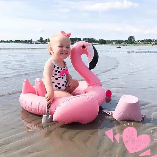 Sunnylife Baby Comfortable. Durable, Flamingo Swimming Pool Float {3}