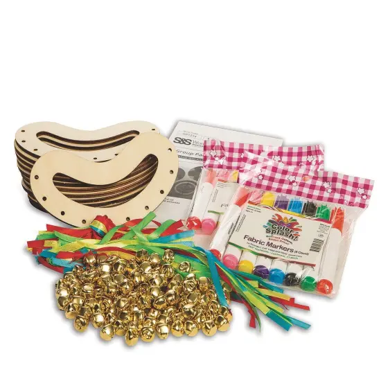 Bell Tambourine Craft Kit (Pack of 12) {3}