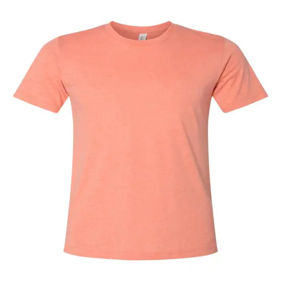 BELLA + CANVAS - Crewneck Short Sleeve CVC Jersey Tee Heather Sunset {1}