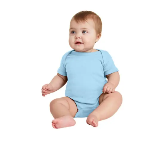 Rabbit Skins&reg; Infant Baby Rib Tee - 3400 White {5}
