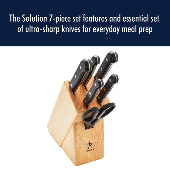 Henckels Solution 7-pc Knife Block Set {3}