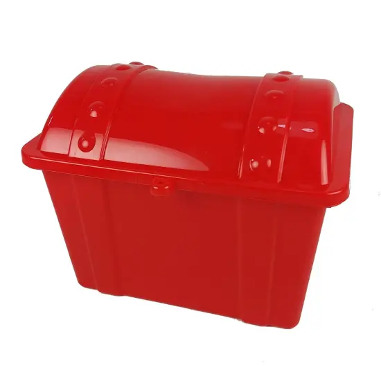 Jr. Treasure Chest, Red, Pack of 3 {2}