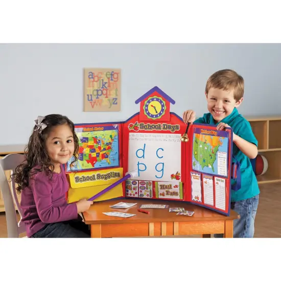 Pretend & Play&reg; School Set w/US Map {3}