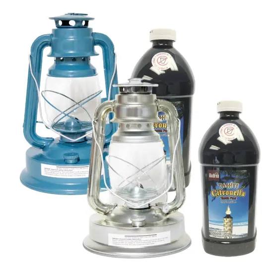 Crownplace Brands Rayo Oil Lantern - Royal Lantern with 64 ounces Citronella Fuel for Outdoor Camping and Patio Use {2}