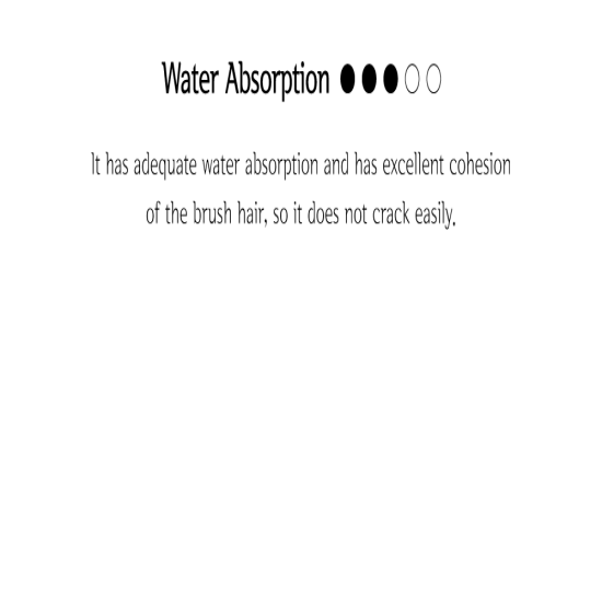 Herend Brush FF-1004 Flat Brush (Chipmunk) {4}