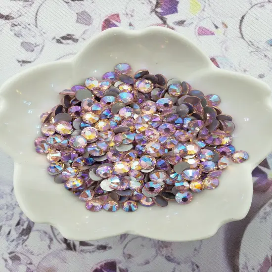 Light Rose AB - KiraKira Glass Rhinestones by CrystalNinja {1}