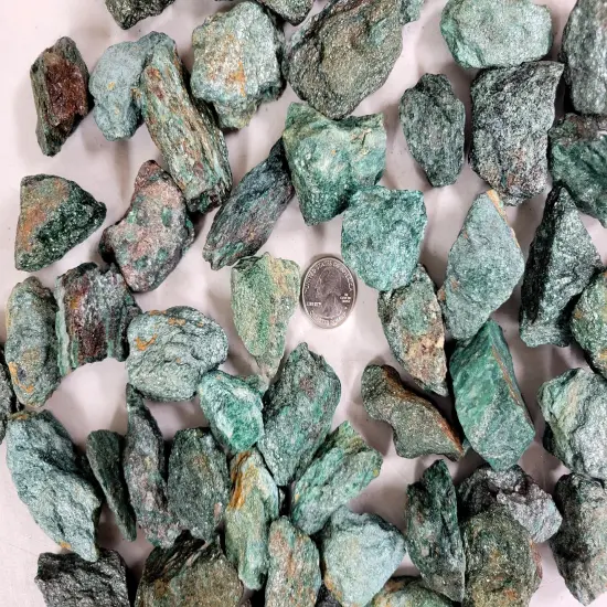 Fuchsite Crystals - Rough Stones Bulk {4}