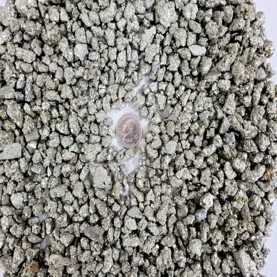 Pyrite Crystal Mini Chips - Rough Stones Bulk {3}