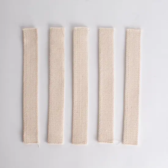 1 1/16" Wide Flat Cotton Oil Lamp Lantern Replacement Wicks Pack of 5 {1}