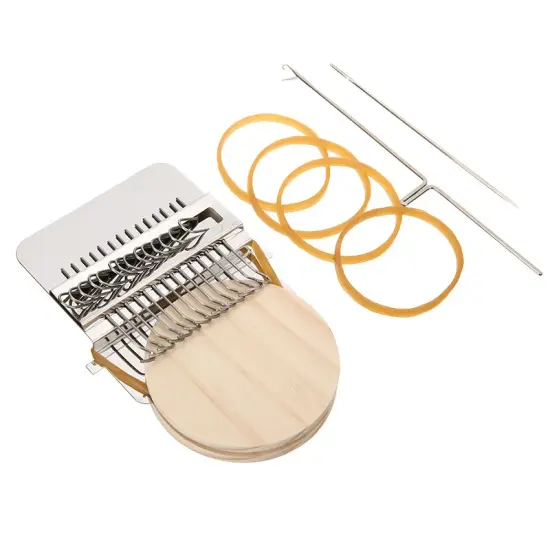 28 Hooks Type Small Loom Darning Loom DIY Weaving Darning Machine {2}