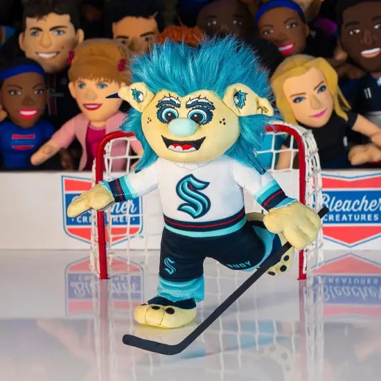 Bleacher Creatures Seattle Kraken Buoy 10" Mascot Plush Figure {6}