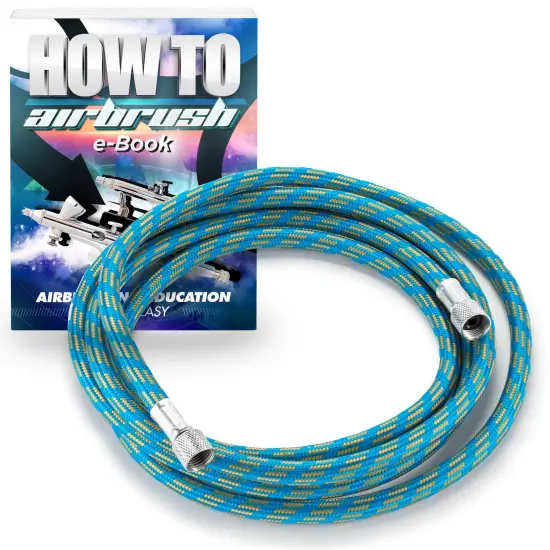 PointZero Braided Airbrush Air Hose 1/8 {1}
