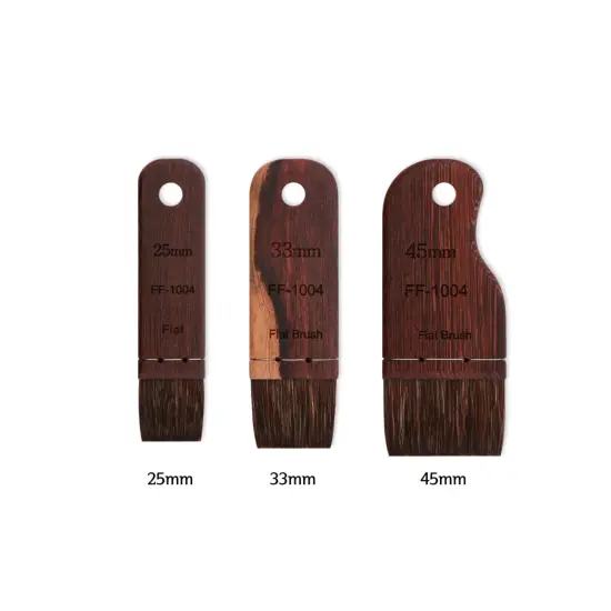 Herend Brush FF-1004 Flat Brush (Chipmunk) {2}