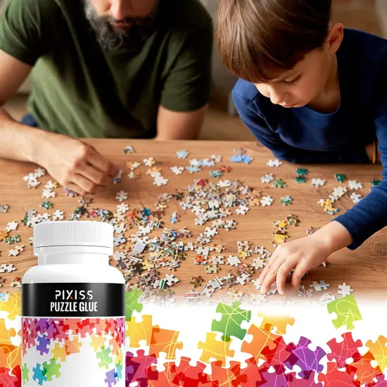 Pixiss Puzzle Saver Glue Kit {6}