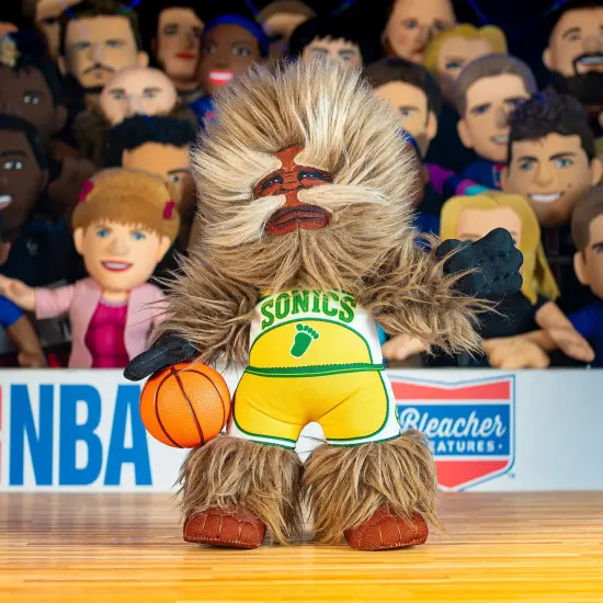 Bleacher Creatures Seattle SuperSonics Squatch 10" Mascot Plush Figure {2}