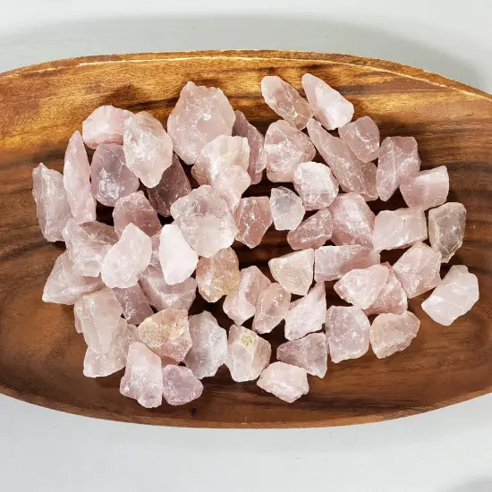 Rose Quartz Crystals Rough Raw Bulk {5}