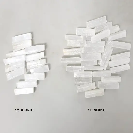 2" Selenite Crystal Sticks Bulk {3}