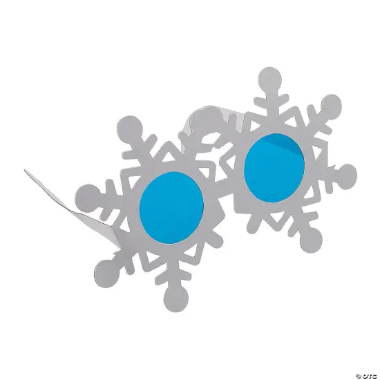 Kids Snowflake Glasses 12 Pieces {2}