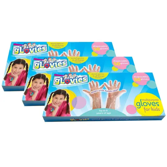 Multipurpose Disposable Gloves, 50 Per Box, 3 Boxes {1}