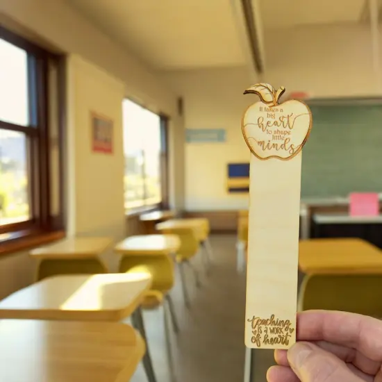 Bookmark - It Takes a Big Heart to Shape Little Minds - Bookmark {5}