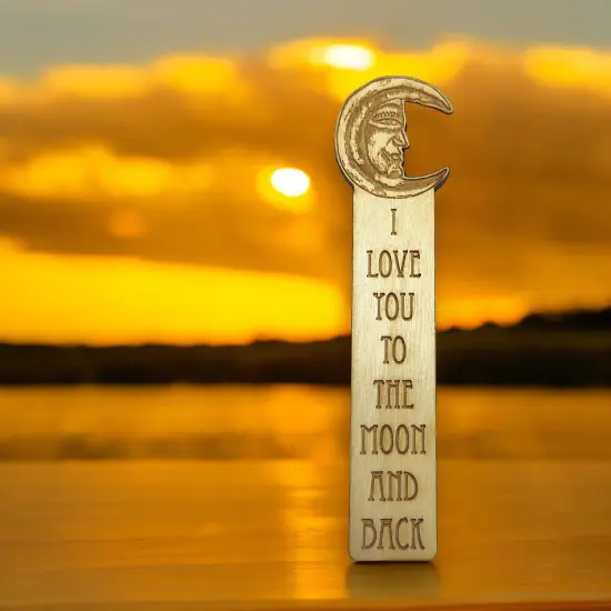 Bookmark - I Love You to the Moon and Back {5}