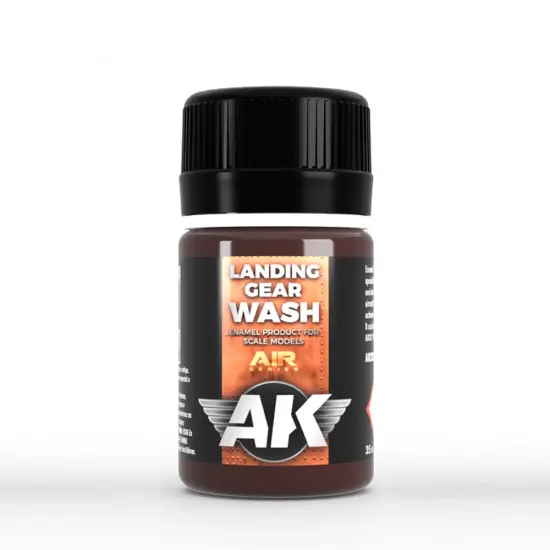 AK Interactive: Landing Gear Wash (35ml Bottle) {1}