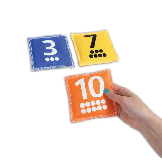 Number & Dot Bean Bags - Set of 10 {2}