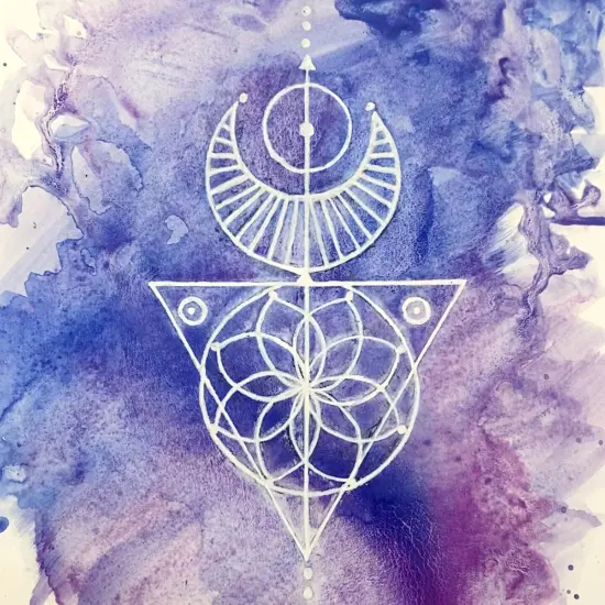 Grumbacher Finest&trade; Watercolor Ultramarine Blue {4}