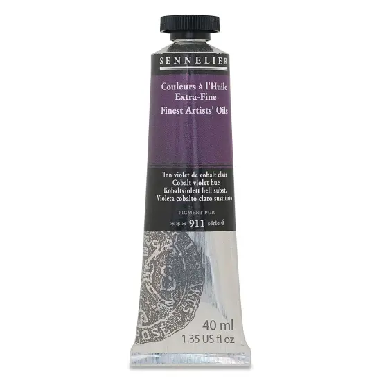 Sennelier Artists' Extra Fine Oil Paint - Cobalt Violet Hue, 40 ml tube {2}