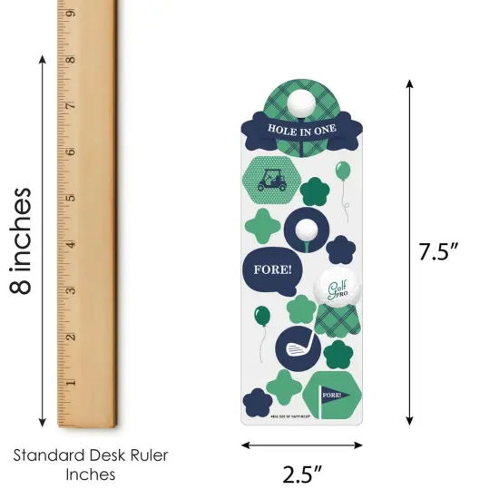 Big Dot of Happiness Par-Tee Time - Golf - Birthday Party Favor Kids Stickers - 16 Sheets - 256 Stickers {4}